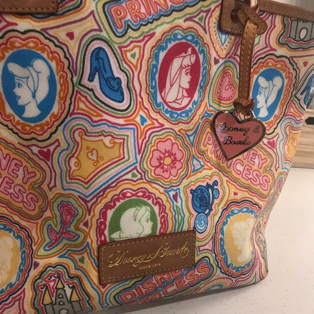 Disney Dooney and Bourke pop princess large tote